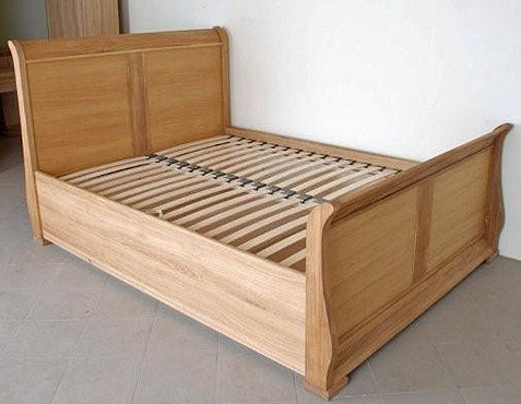 Milano king size double bed with storage compartments underneath