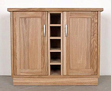 Milano sideboard with wine rack
