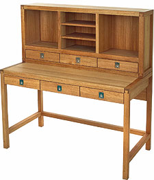 office desk and bureau by Bonaparte, in solid oak